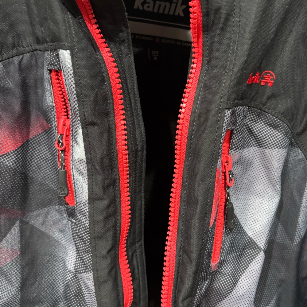 Kamik Black Outdoor Jacket - Picture 3 of 8